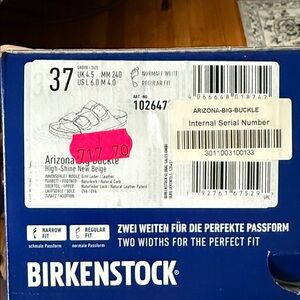 Birkenstock Arizona Sandals - Beige